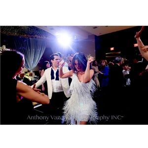 Nadine Merabi Sadie white dress